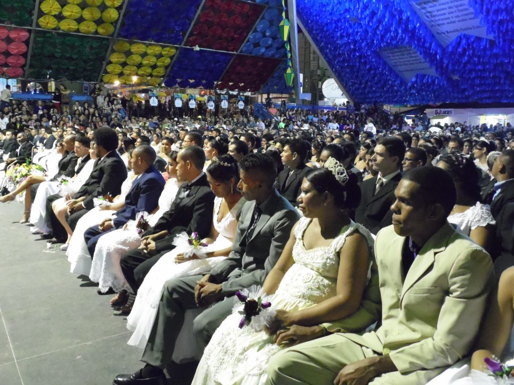 Casamento Coletivo: Prefeitura realiza no próximo sábado ensaio com os 120 casais participantes
