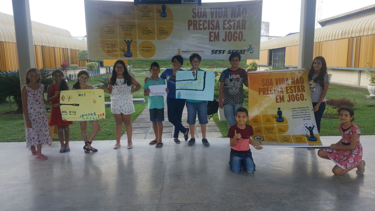 Maio Amarelo tem comando educativo e ações de cidadania no SEST/SENAT