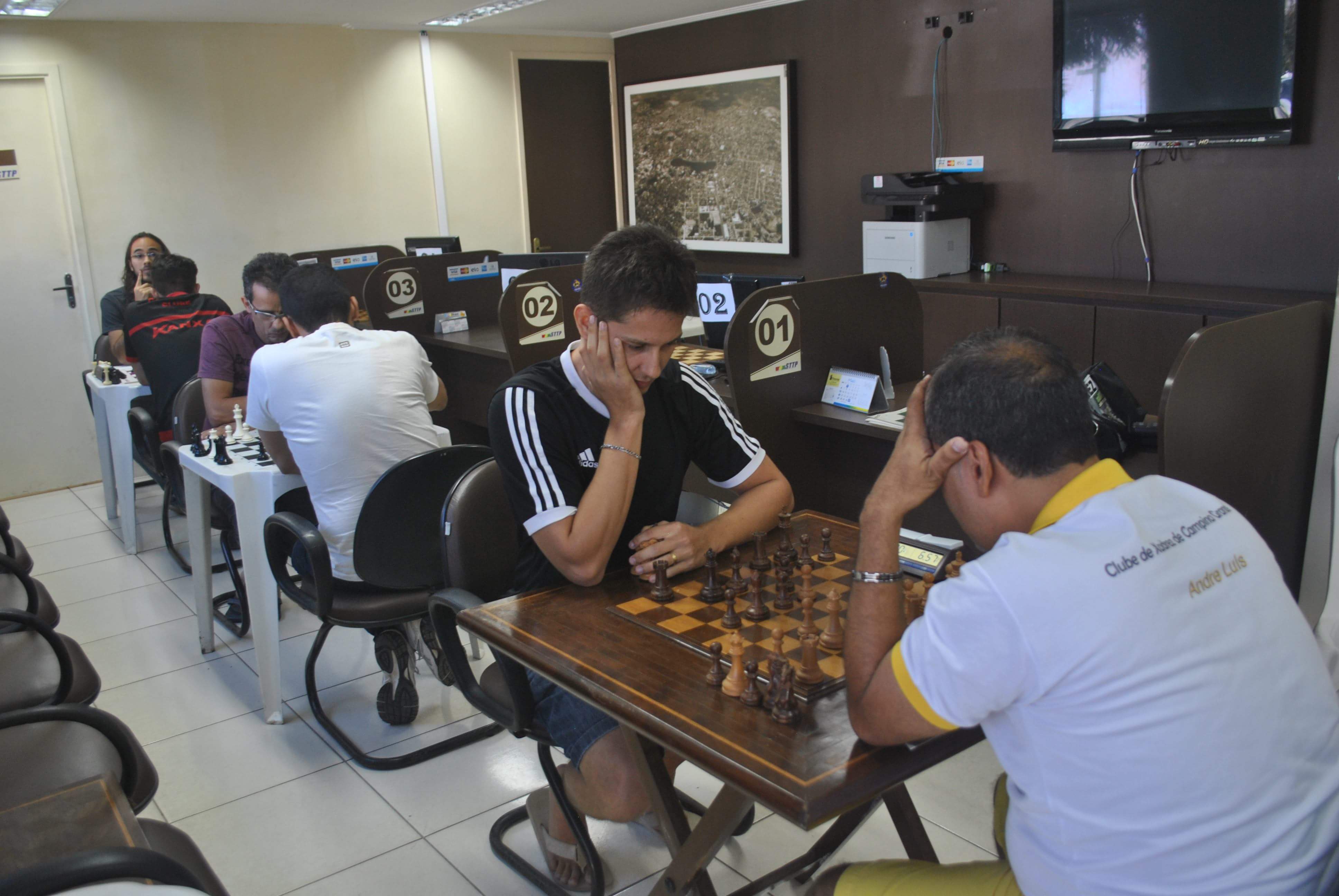 STTP realizou neste sábado o 4º Torneio de Xadrez do Maio Amarelo