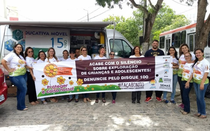 Semas promove Pit Stop da campanha 18 de Maio