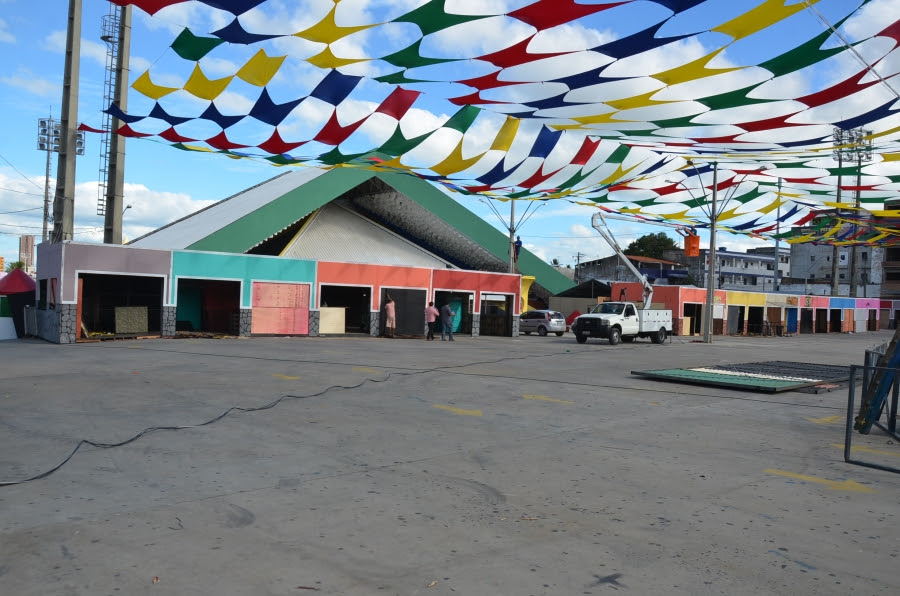 Parque do Povo tem estrutura totalmente concluída para a realização do Maior São João do Mundo 2018