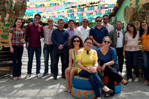Técnicos e empresários de turismo de Minas Gerais visitam Vila do Artesão em Campina Grande