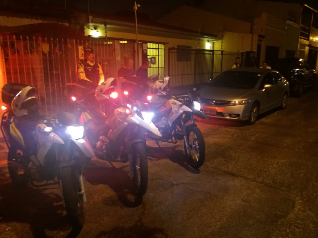 Equipe de motociclistas da STTP localiza veículo roubado na primeira noite de São João