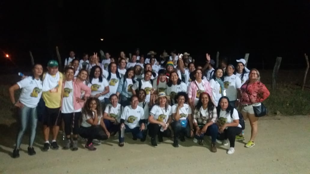 Caminhada da Lua promovida pela Prefeitura de  Campina teve forró pé de serra e participação de turistas