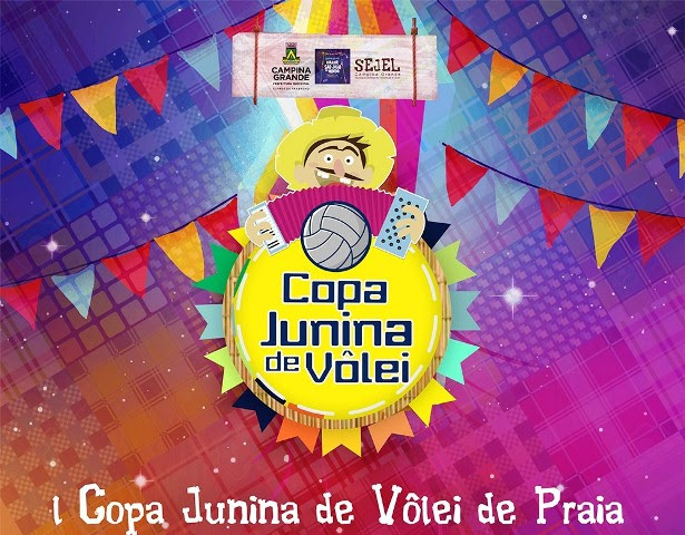 Secretaria de Esportes abre à tarde a I Copa Junina de Vôlei de Praia