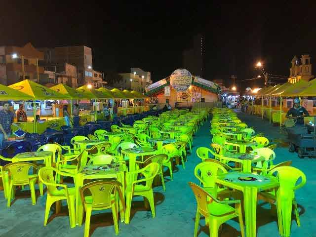 Em atendimento ao pleito de Romero Rodrigues, Aliança e Medow Promo entregam nova Praça de Alimentação aos comerciantes do PP