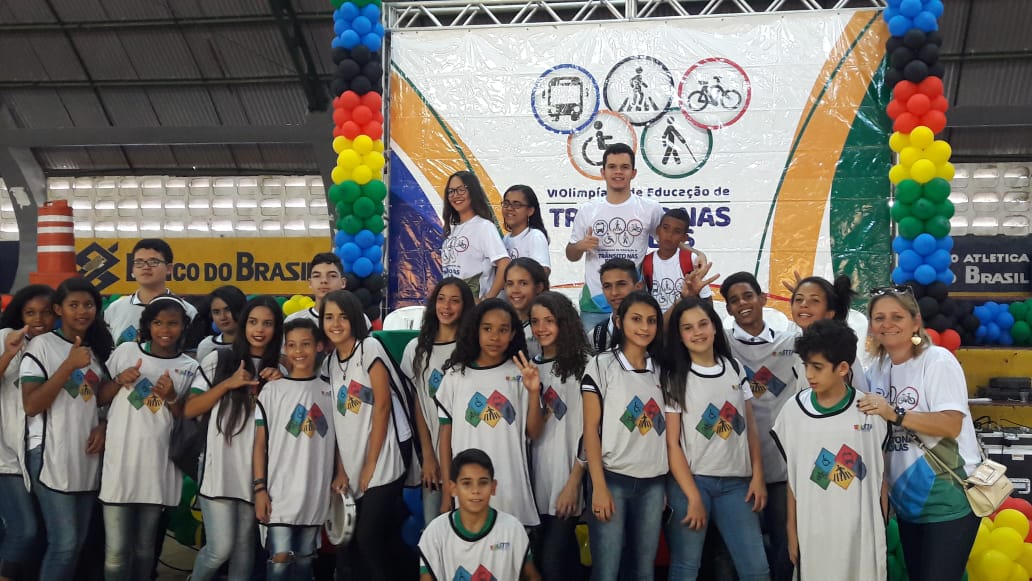 Treze escolas participaram da abertura da VI Olimpíada de Educação de Trânsito da STTP
