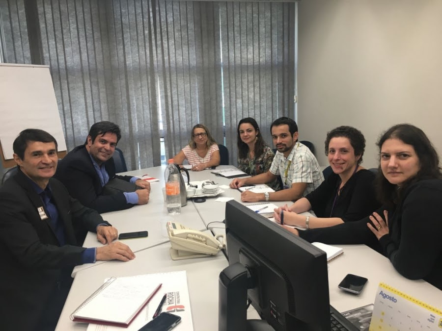 Romero participa em São Paulo de reunião com equipe da Diretoria Nacional de Habitação do Banco do Brasil