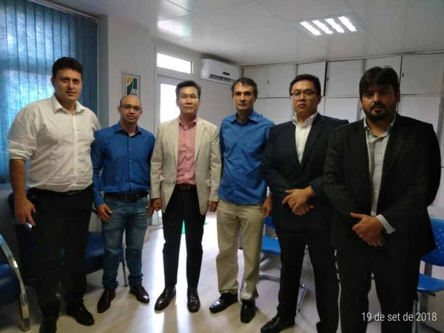 Prefeito Romero recebe delegação coreana interessada em investir em Campina Grande
