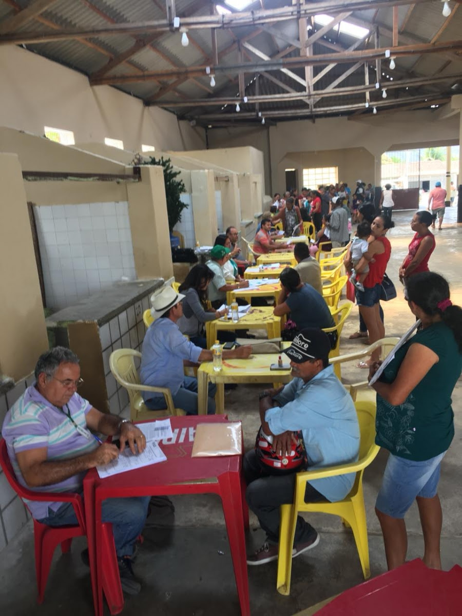 Prosseguem nesta sexta-feira em Galante as atividades de inscrição no Programa Garantia Safra