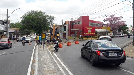 STTP modifica trânsito na Avenida Almirante Barroso com abertura de canteiro e instalação de semáforos