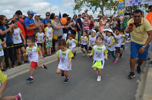 Entrega dos kits da 2ª Corrida Kids acontecem neste sábado a partir das 14h