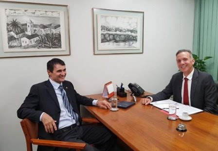 Romero cumpre agenda em Brasília e será recebido por dois ministros