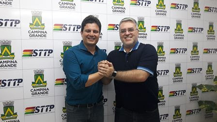 Presidente do Denatran visita Campina Grande e anuncia homologação de talonário eletrônico próprio da STTP