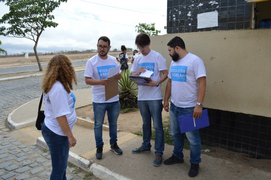 Busca Ativa Escolar realiza mais de 500 matrículas na Rede Municipal de Campina Grande