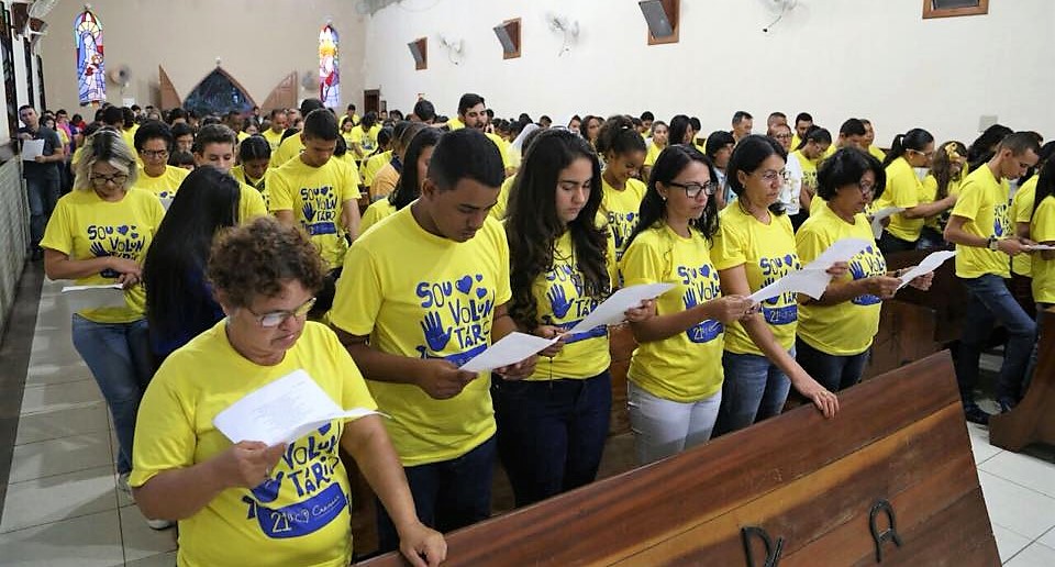 Começam neste domingo as inscrições para serviço voluntário do Crescer 2019