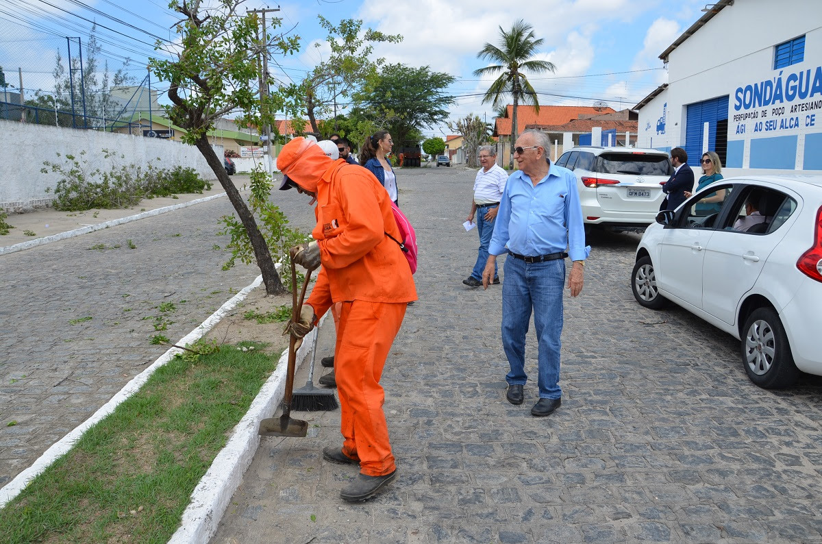 Enivaldo visita obras e conhece de perto projetos desenvolvidos na STTP