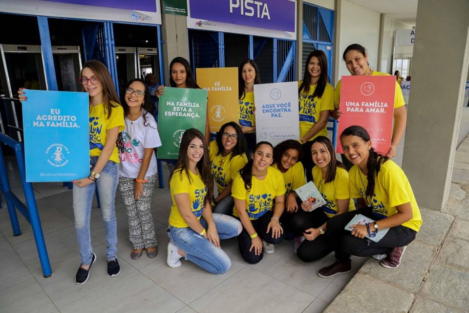 Crescer 2019 divulga lista de voluntários e incentiva voluntariado religioso