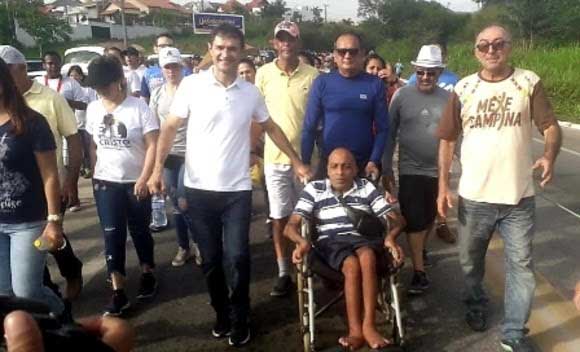 Romero participa da 21ª edição da Caminhada Penitencial