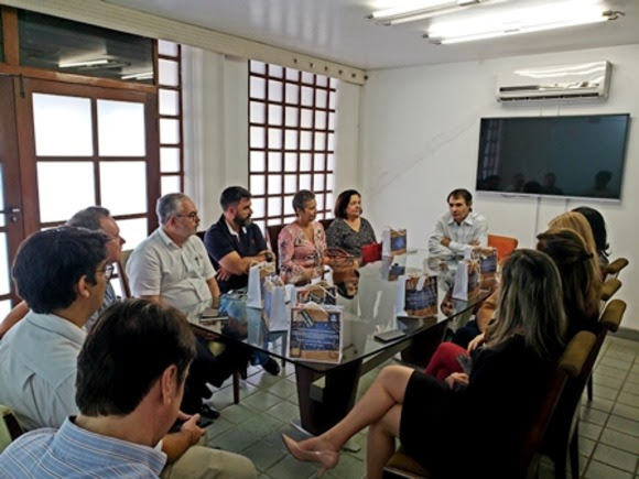 Romero se reúne com diretores e executivos dos sistemas e veículos de comunicação