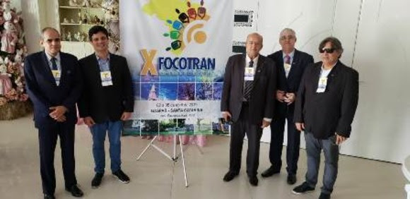 Dirigente da STTP participa do 10º Fórum Nacional dos Conselhos de Trânsito, em Santa Catarina