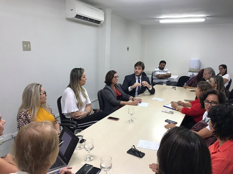 Em reunião no MPPB, Bruno garante apoio da Prefeitura de Campina Grande à campanha da Rede de Proteção à Mulher no São João