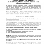 EDITAL DE CREDENCIAMENTO – SJ-1