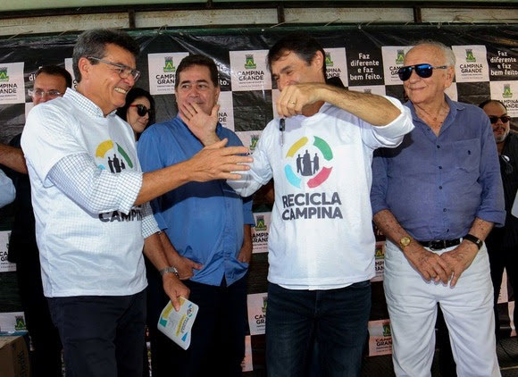 Romero Rodrigues lança o Programa Recicla Campina