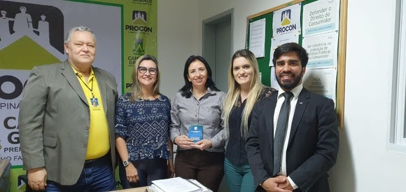 Procon de Campina Grande recebe visita de representantes da OAB Paraíba