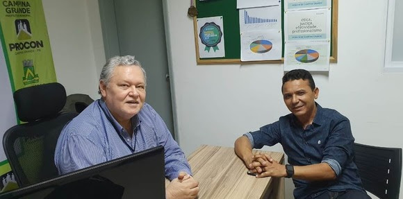 Vereador Janduy Ferreira conhece ações do Procon Munucupal e firma parceria