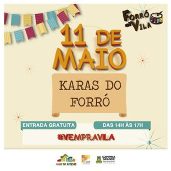 Muito Forró na Vila no próximo sábado em mais uma prévia junina promovida pela Amde