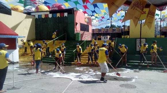 Coleta de lixo nos 10 primeiros dias do São João já é recorde com relação ao ano passado