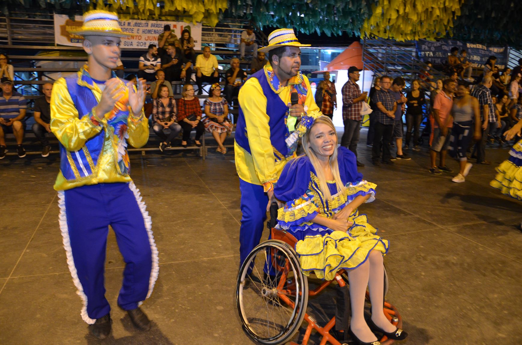 Quadrilhando sobre Rodas” traz a inclusão social para a Pirâmide do Parque do Povo