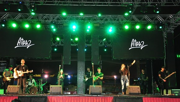 Evangelizar através da música: Grupo Atos 2 fez show especial nesta terça- feira