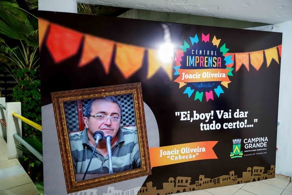 Inaugurada a Central de Imprensa Joacir Oliveira