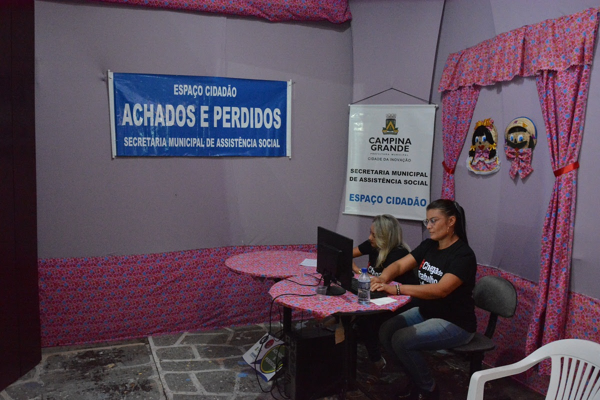 Setor de Achados e Perdidos está funcionando no Telégrafo no Parque do Povo
