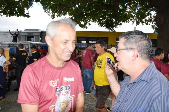 Turistas de todo Brasil participam neste domingo do “Forró nos Trilhos” e desfrutam das manifestações culturais em Galante