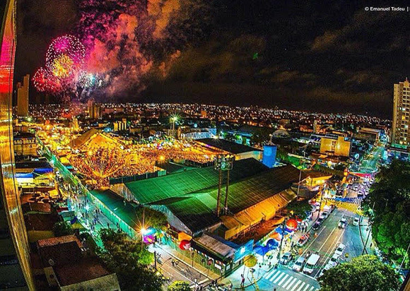 Show pirotécnico terá cerca de 15 minutos de  duração na noite de véspera de São João