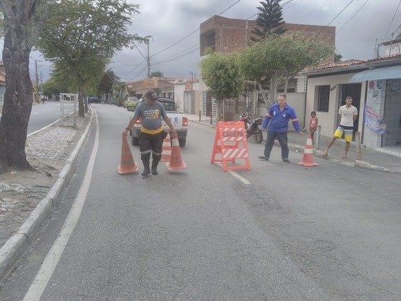 STTP INFORMA: Interdição de Via  na Avenida Almirante Barroso