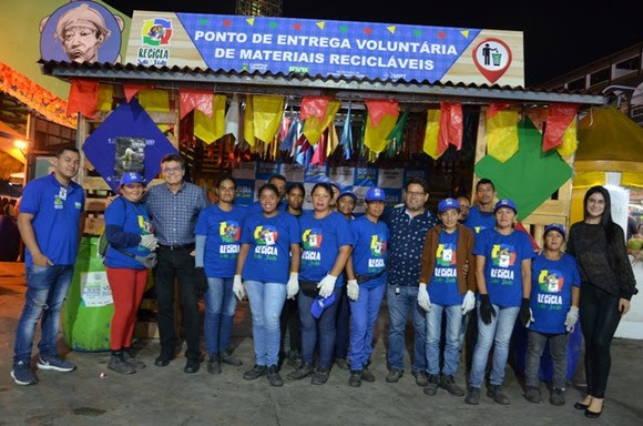Recicla São João supera toneladas coletadas da edição 2018 do Maior São João do Mundo