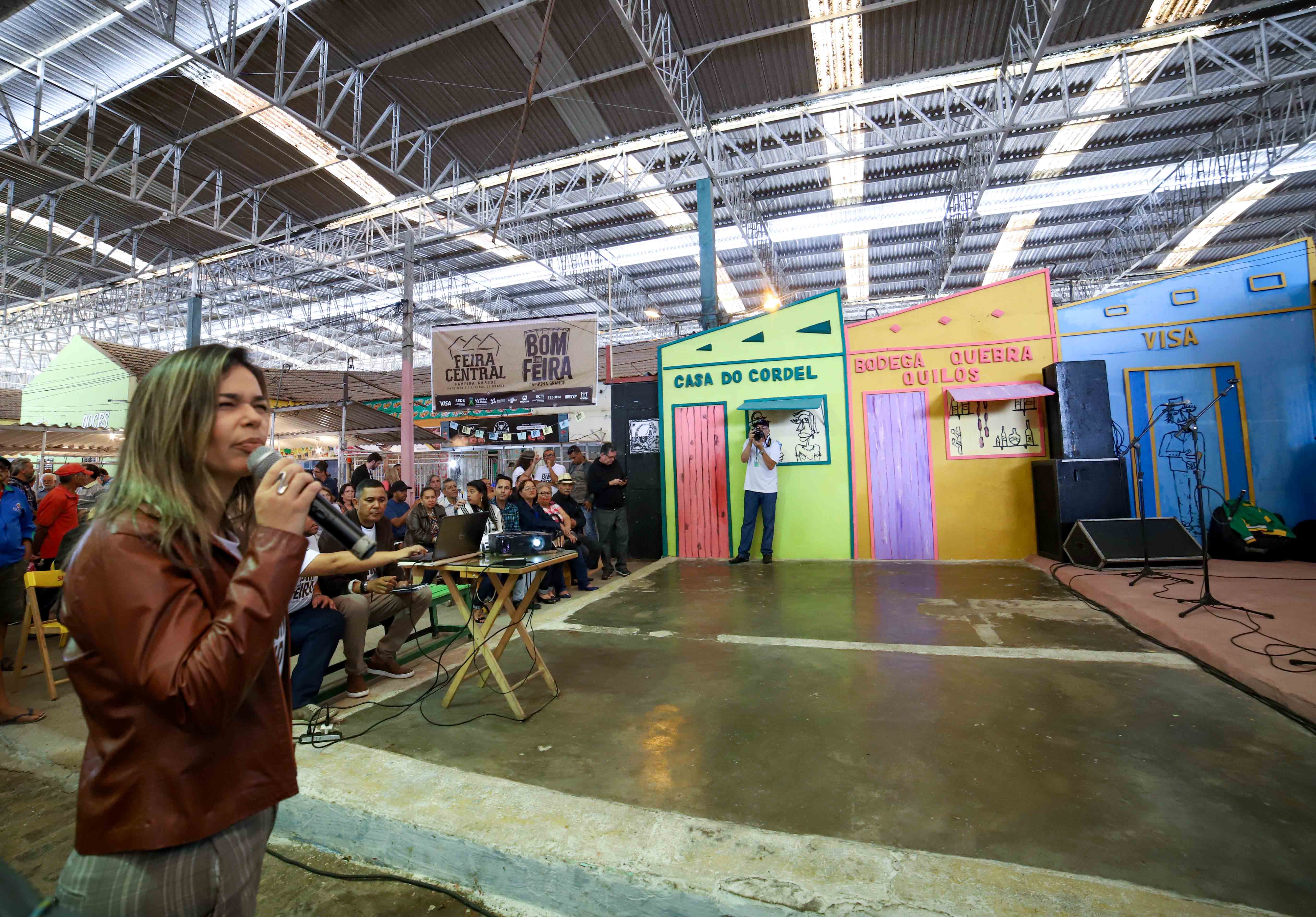 Feira Central de Campina Grande ganha espaço cultural e inauguração é marcada por apresentações artísticas