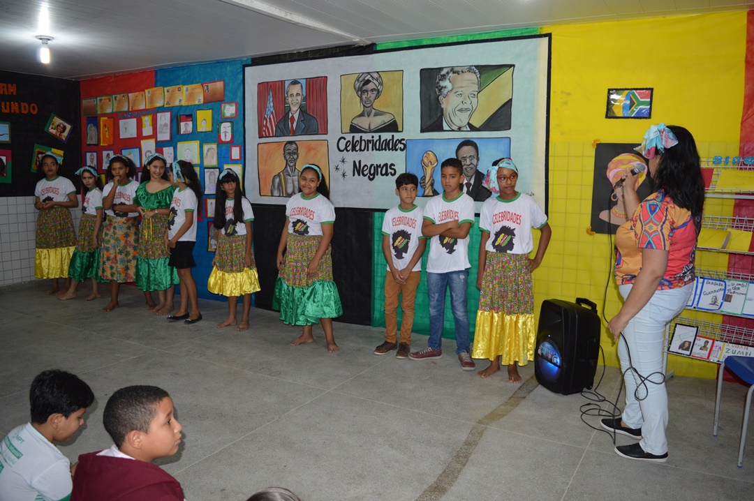 Cultura Africana é tema de mostras pedagógicas  nas escolas municipais de Campina Grande