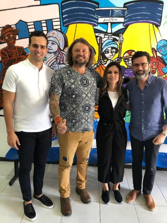 Embaixador do Turismo do Governo Federal, Richard Rasmussen visita Campina Grande nesta terça