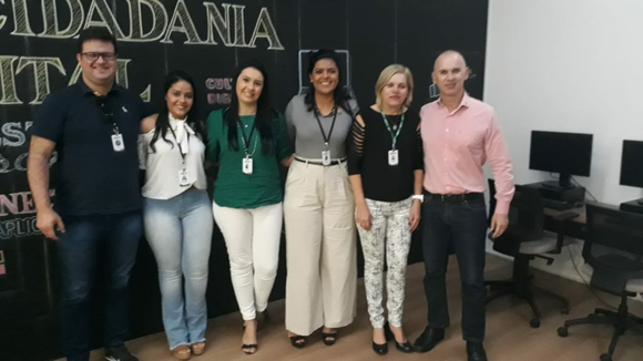 Técnicos da STTP realizam visita técnica  ao Espaço Cidadania Digital do TCE/PB