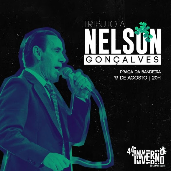 Quinto dia do 44º FICG traz tributo a  Nelson Gonçalves, na Praça da Bandeira
