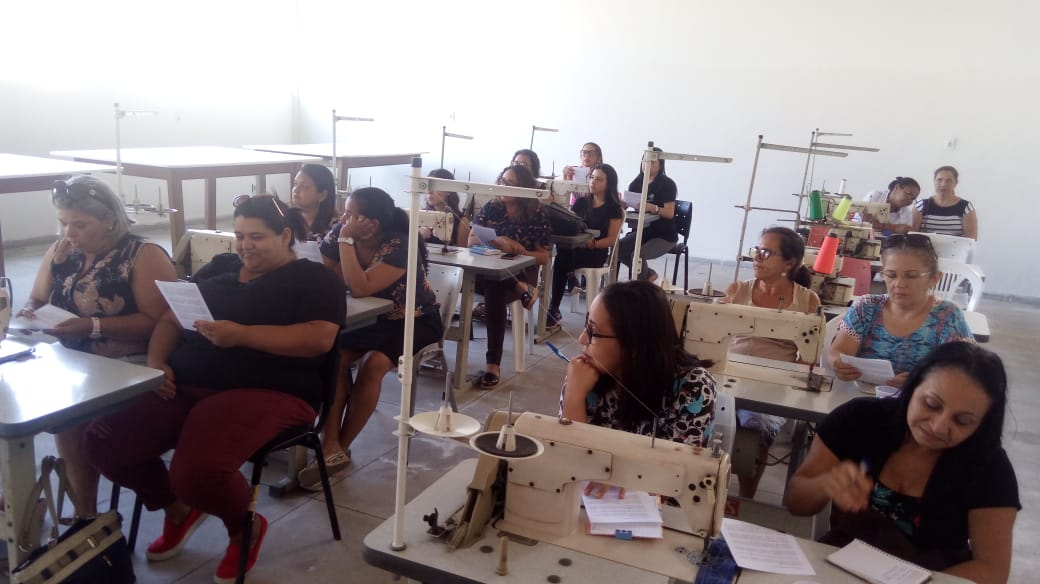 Amde inicia curso de Corte e Costura e vai capacitar 40 mulheres para o mercado de trabalho