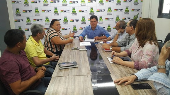 Superintendente da STTP recebe representantes  da Zona Azul e garante que não haverá demissões