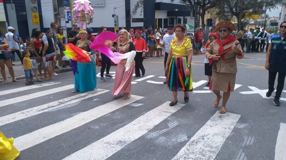 Secretaria da Assistência Social marca presença com seus programas no Desfile de 07 de Setembro