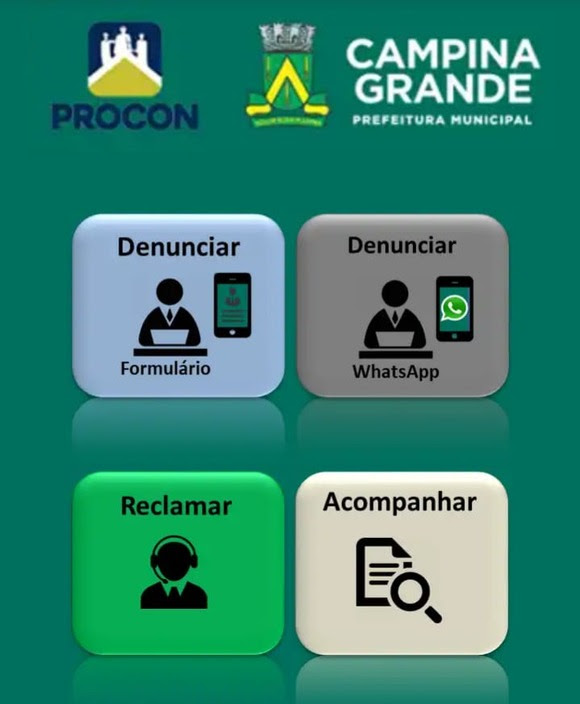 Procon de Campina abre canal no WhatsApp  para atendimento à população
