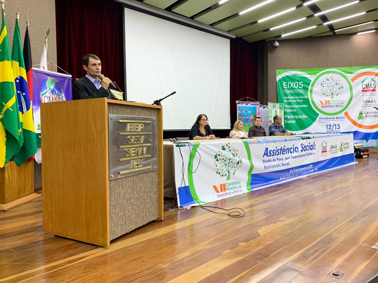 Romero encerra a XII Conferência Municipal de Assistência Social de Campina Grande